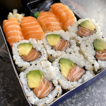 Bento Asian Food Bar - Salmon Lover Set. - Sushi Bars Near Me - Edinburgh, EDH