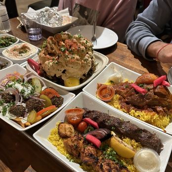 Mazra - Fries, cauliflower, lamb, and kebabs - Middle Eastern Near Me - San Bruno, California