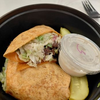 35 Brix - Prime rib wrap with sauce on the side - New American Near Me - Uniontown, Ohio