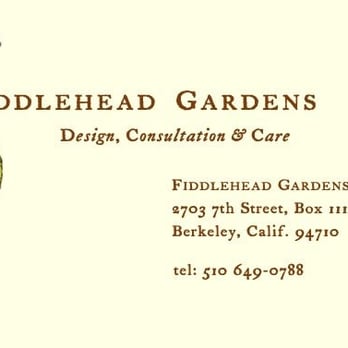 Fiddlehead Gardens - Gardeners Near Me - Berkeley, California