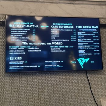 Fairgrounds Coffee and Tea - Current menu - Coffee & Tea Near Me - Chicago, Illinois