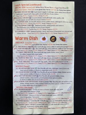 Menu photo 2 Peek A Bowl Plymouth, NH Menu photo 2 Peek A Bowl Plymouth, NH