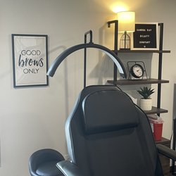 Sandra Ray Beauty - Microblading station.