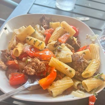Tarasque Cucina - Penne sausage Pasta! - Salad Near Me - Oxford, Mississippi Tarasque Cucina - Penne sausage Pasta! - Salad Near Me - Oxford, Mississippi