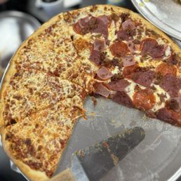 Half Cheese Half Meat Medium Pizza Half Cheese Half Meat Medium Pizza