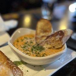 SpeakEZ Lounge - Bacon goat cheese dip