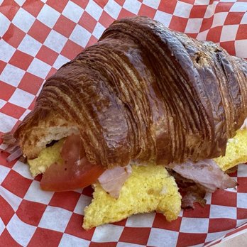 Maison La Jolie - Breakfast ham and Swiss croissant - Bakeries Near Me - Redlands, California