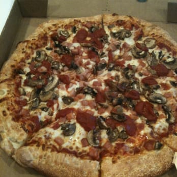 MrJims.Pizza - Canadian bacon & mushroom w/ extra sauce & light cheese on original crust. - Pizza Near Me - Las Vegas, Nevada MrJims.Pizza - Canadian bacon & mushroom w/ extra sauce & light cheese on original crust. - Pizza Near Me - Las Vegas, Nevada
