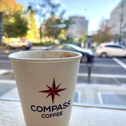 Compass Coffee - Extra hot latte