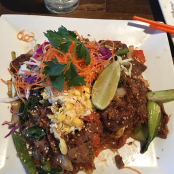Noodle Wave - Beef with noodles - Thai Near Me - Garland, Texas