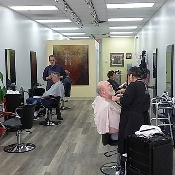 Spectrum Salon - Alicia and CJ doing what they do best. - Waxing Near Me - New Haven, Connecticut