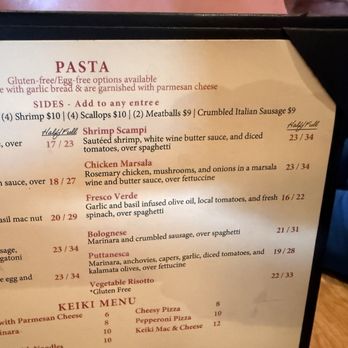 Dom De Luca's Restaurant - Menu - Italian Near Me - Waimea, Hawaii