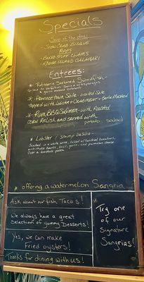Menu photo 1 Saybrook Fish House Rocky Hill, CT