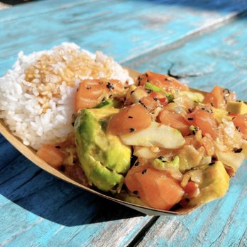 Poke-Poke - Sambal Salmon. 16oz - Seafood Near Me - Austin, Texas Poke-Poke - Sambal Salmon. 16oz - Seafood Near Me - Austin, Texas