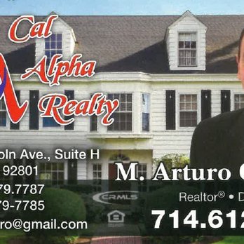 Cal Alpha Realty - Speaks English and Spanish - Real Estate Services Near Me - Anaheim, California