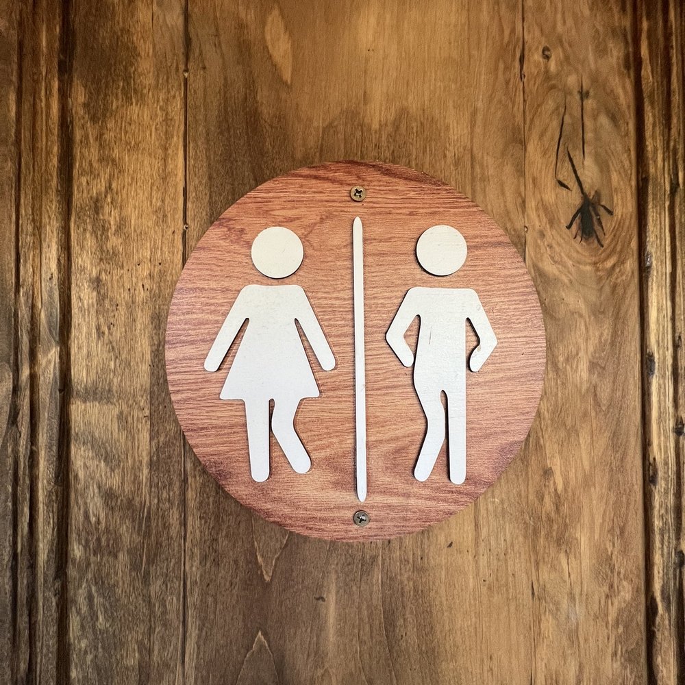 Ojai Deer Lodge - The restroom sign was perfect! Doing the dance - American Near Me - Ojai, California Ojai Deer Lodge - The restroom sign was perfect! Doing the dance - American Near Me - Ojai, California