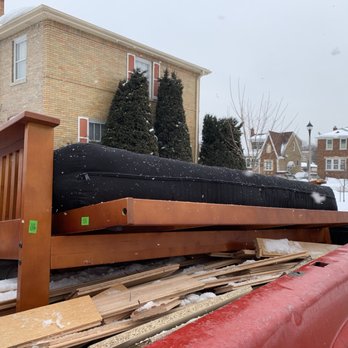 Goodbye Junk - Loading and disposing of day bed. - Junk Removal & Hauling Near Me