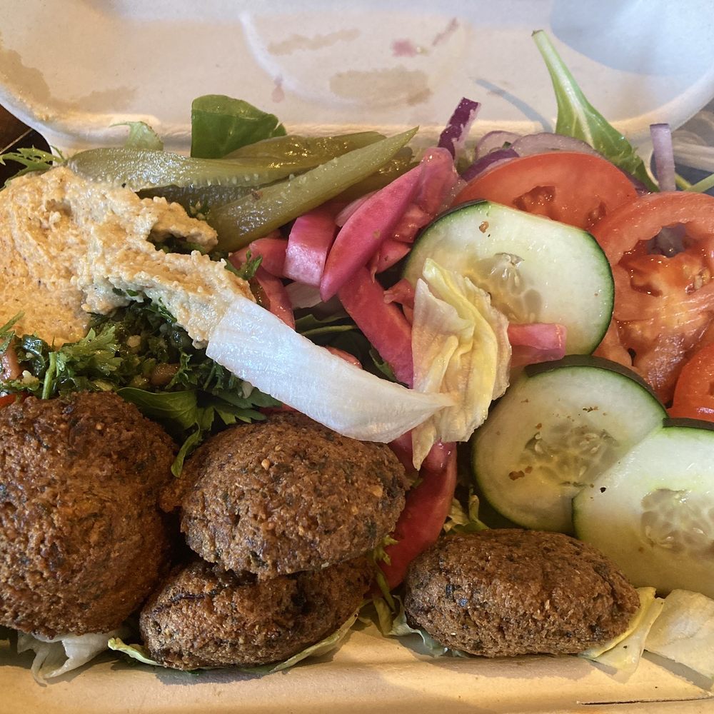 Monterey Halal Market - Falafel platter - Halal Near Me - Seaside, California Monterey Halal Market - Falafel platter - Halal Near Me - Seaside, California