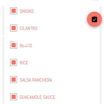 Taqueria Invicto - Here's the list of what should be in a Tijuana Burrito according to their menu online. - Pop-up Shops Near Me - Des Plaines, Illinois