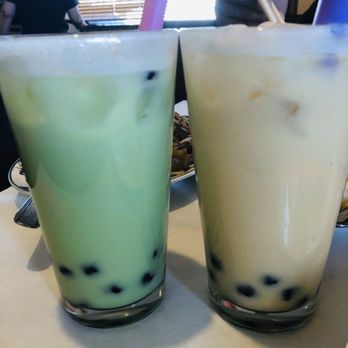 Siam Cafe - Mango and Melon Bubble tea - Vietnamese Near Me - Cleveland, Ohio Siam Cafe - Mango and Melon Bubble tea - Vietnamese Near Me - Cleveland, Ohio