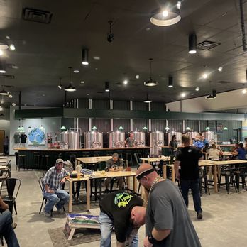 Crooked Beech Brewing - Large bar and open space for get togethers - Beer Bar Near Me - Loveland, Colorado