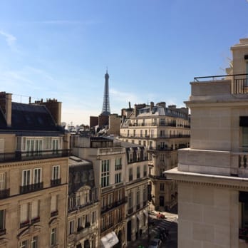 Four Seasons Hôtel George V - View from suite - Hotels Near Me - Paris, 75 Four Seasons Hôtel George V - View from suite - Hotels Near Me - Paris, 75