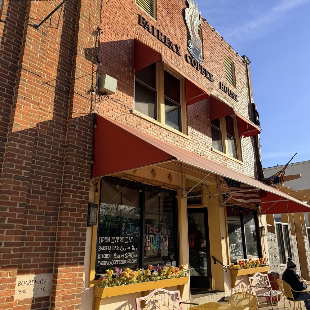 Fairfax Coffee House - Sidewalk seating - Coffee & Tea Near Me - Berkeley Springs, West Virginia Fairfax Coffee House - Sidewalk seating - Coffee & Tea Near Me - Berkeley Springs, West Virginia