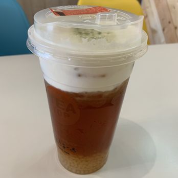 Tea Top - MilkFoam oolong tea - Bubble Tea Near Me - Ellicott City, Maryland Tea Top - MilkFoam oolong tea - Bubble Tea Near Me - Ellicott City, Maryland