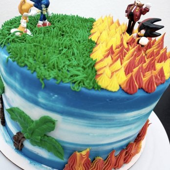 Sugar High Haven - Sonic birthday cake - Desserts Near Me