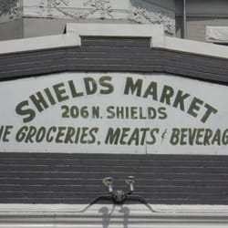 Shields Market - Original sign