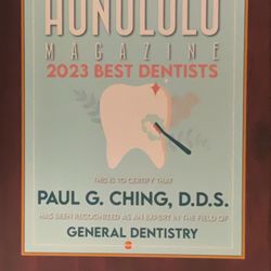 Paul G Ching, DDS
