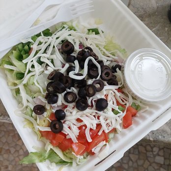 J J's Pizza - Salad with blue cheese dressing - Pizza Near Me - Cambria, California J J's Pizza - Salad with blue cheese dressing - Pizza Near Me - Cambria, California