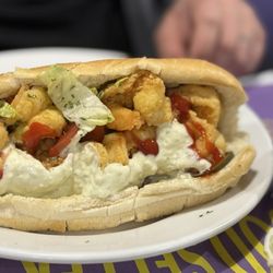 Seafood Seller and Cafe - Fried Shrimp Po'boy