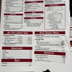 El Alamo Cafe - Menu 1/25