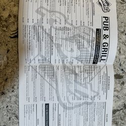 Sports Pub & Grill - Updated menu