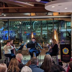Left Coast Quintet - LCQ 2022 holiday concert at the SD Wine & Culinary Center. We performed lots of Christmas and Hanukkah music to a great crowd.