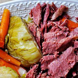 St Patty's day Corned Beef and Cabbage