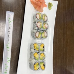 Asian Bistro Sushi & Grill - California roll and Mango/Avocado Roll