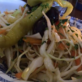 Spitaki - 'Politiki' salad - my favourite! - Greek Near Me - Edinburgh, EDH
