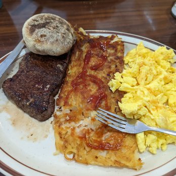 Audrey's - 6oz steak and eggs - New American Near Me - Newport, Washington Audrey's - 6oz steak and eggs - New American Near Me - Newport, Washington