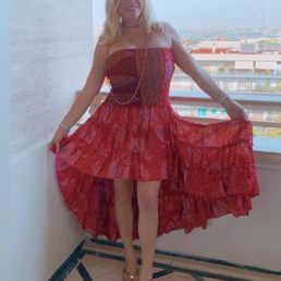 My beautiful pink princess dress