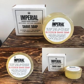 Emerald City Barber - The Imperial "Shave Soap" is perfect for all skin types. This a great alternative to traditional shave lathers, for Men AND Women. Only $12! - Barbers Near Me - Seattle, Washington