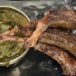 Grilled Lamb Chop Dinner