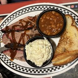 Plate Dinner #1 (brisket)