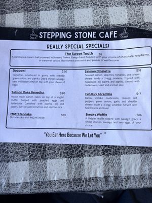 Menu photo 2 Stepping Stone Cafe Portland, OR Menu photo 2 Stepping Stone Cafe Portland, OR