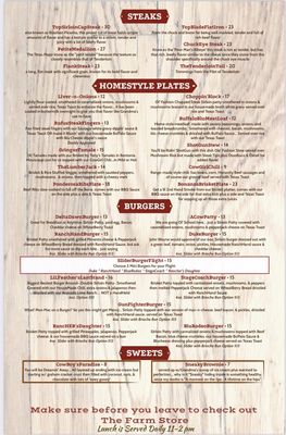 Menu photo 8 Cattle Drive Grill & Waterin’ Hole Magee, MS Menu photo 8 Cattle Drive Grill & Waterin’ Hole Magee, MS