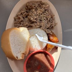 La cubanita sandwich - Roasted pork special on Tuesday