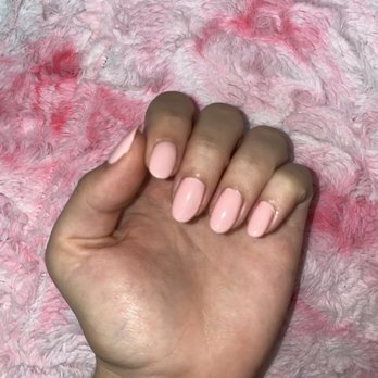 EZ Nail Spa - Gel mani shade 30 by Kara - Nail Salons Near Me - Delray Beach, Florida