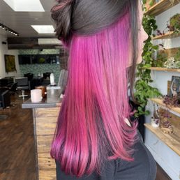 Fashion peekaboo hair! Fashion peekaboo hair!