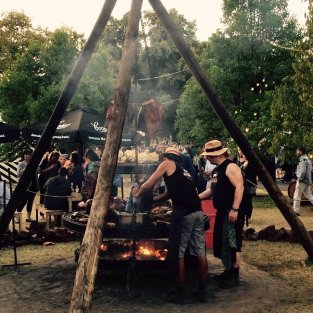 Pigs On Fire - Harvesting the pigs - Specialty Food Near Me - Adelaide, SA
